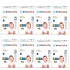 Pañales Emubaby Premium XG - 112 Unidades
