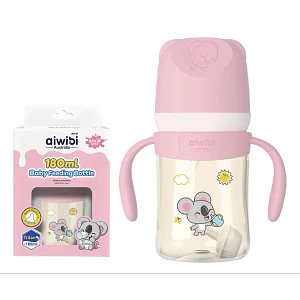 Mamadera Aiwibi Tritan Rosa - 180 ml