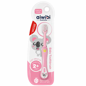 Cepillo de Dientes Aiwibi Dreamy para Niños de 2 a 5 Años Rosado 