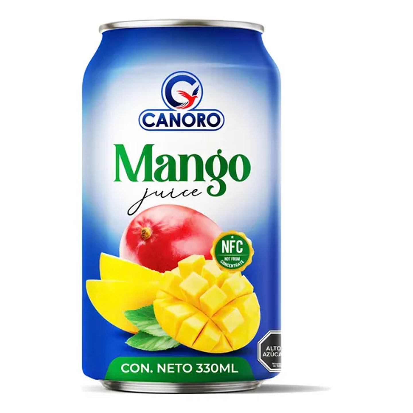 Jugo Lata Canoro 330ml - Display 24 Und - Sabor Mango 1