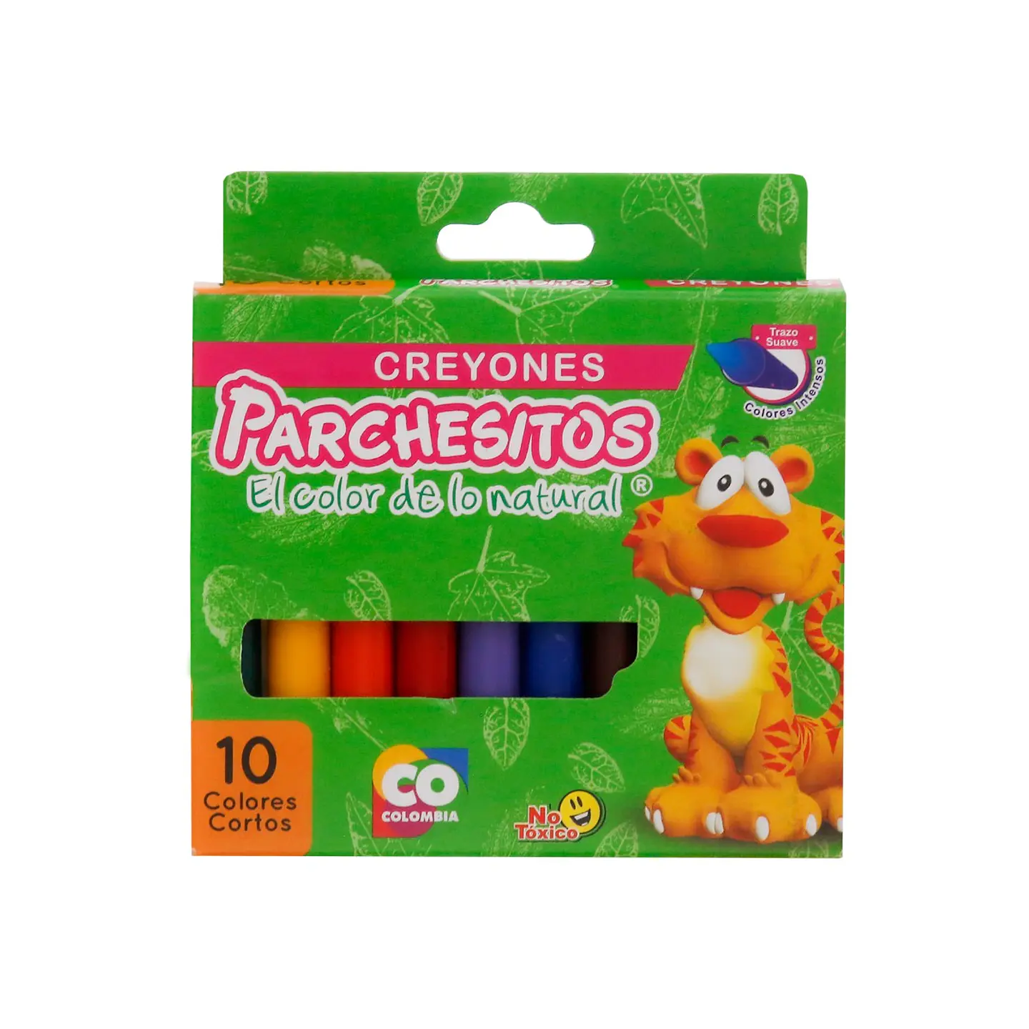 CREYON*10 CORTO PARCHESITOS 1