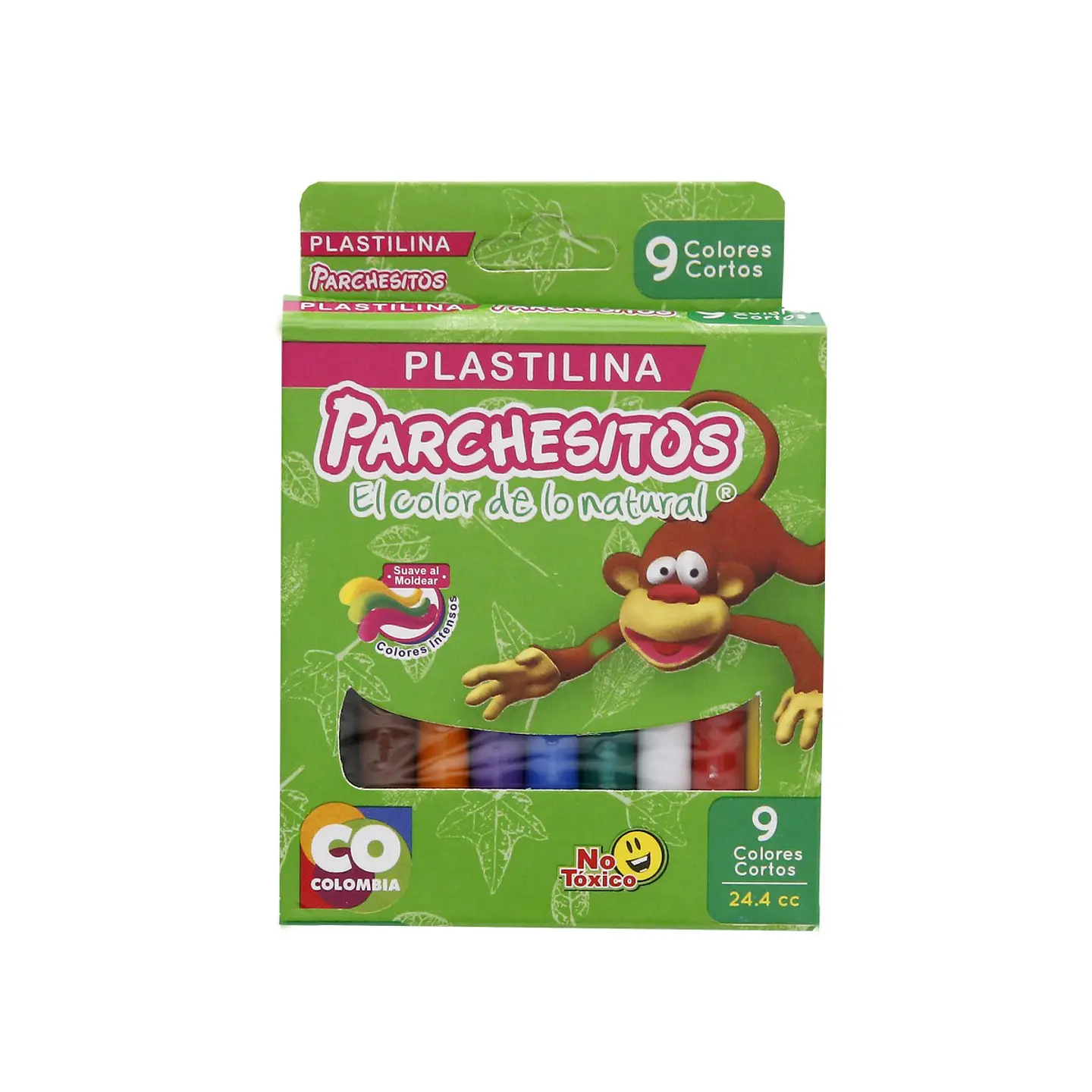 Plastilina Corta Parchesitos x 9 und 1