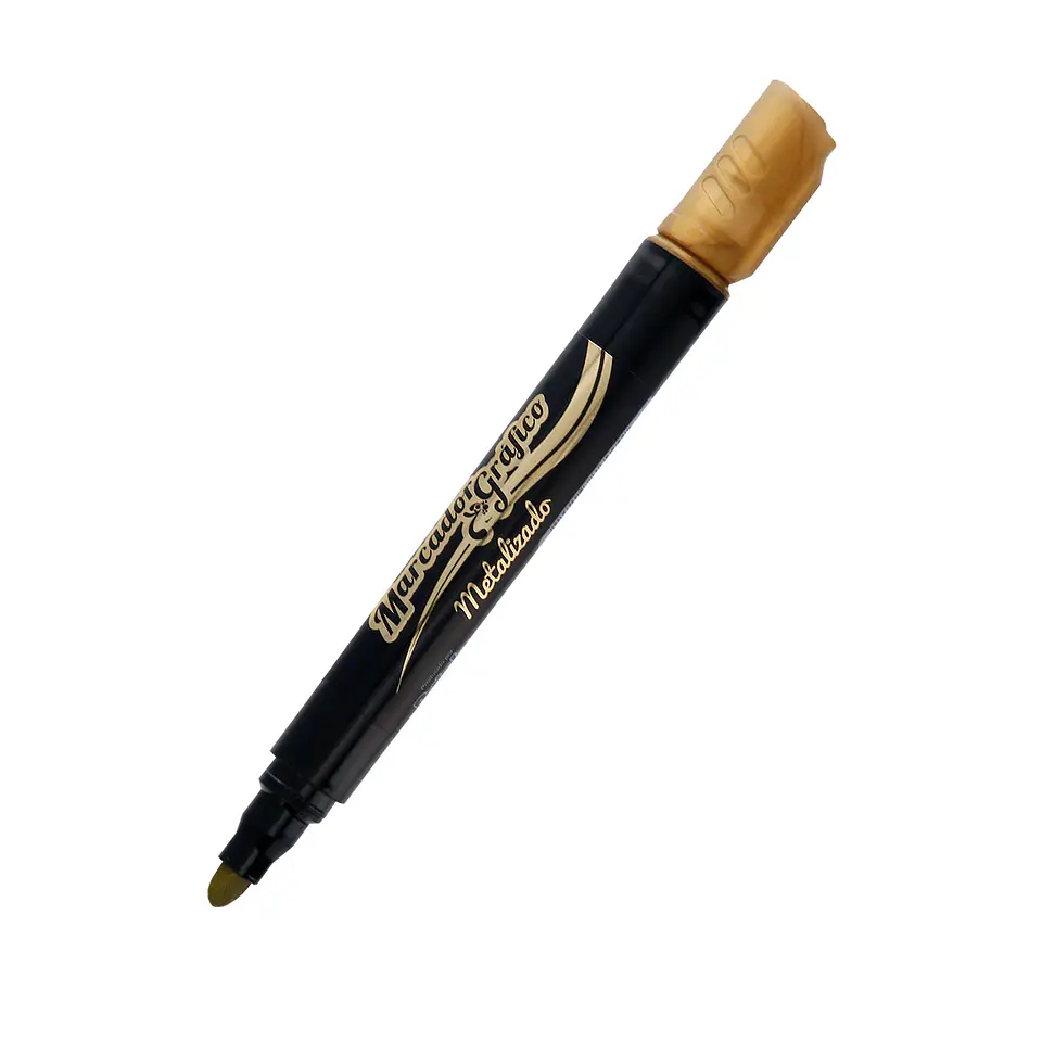 MARCADOR METALICO ORO DORICOLOR 1