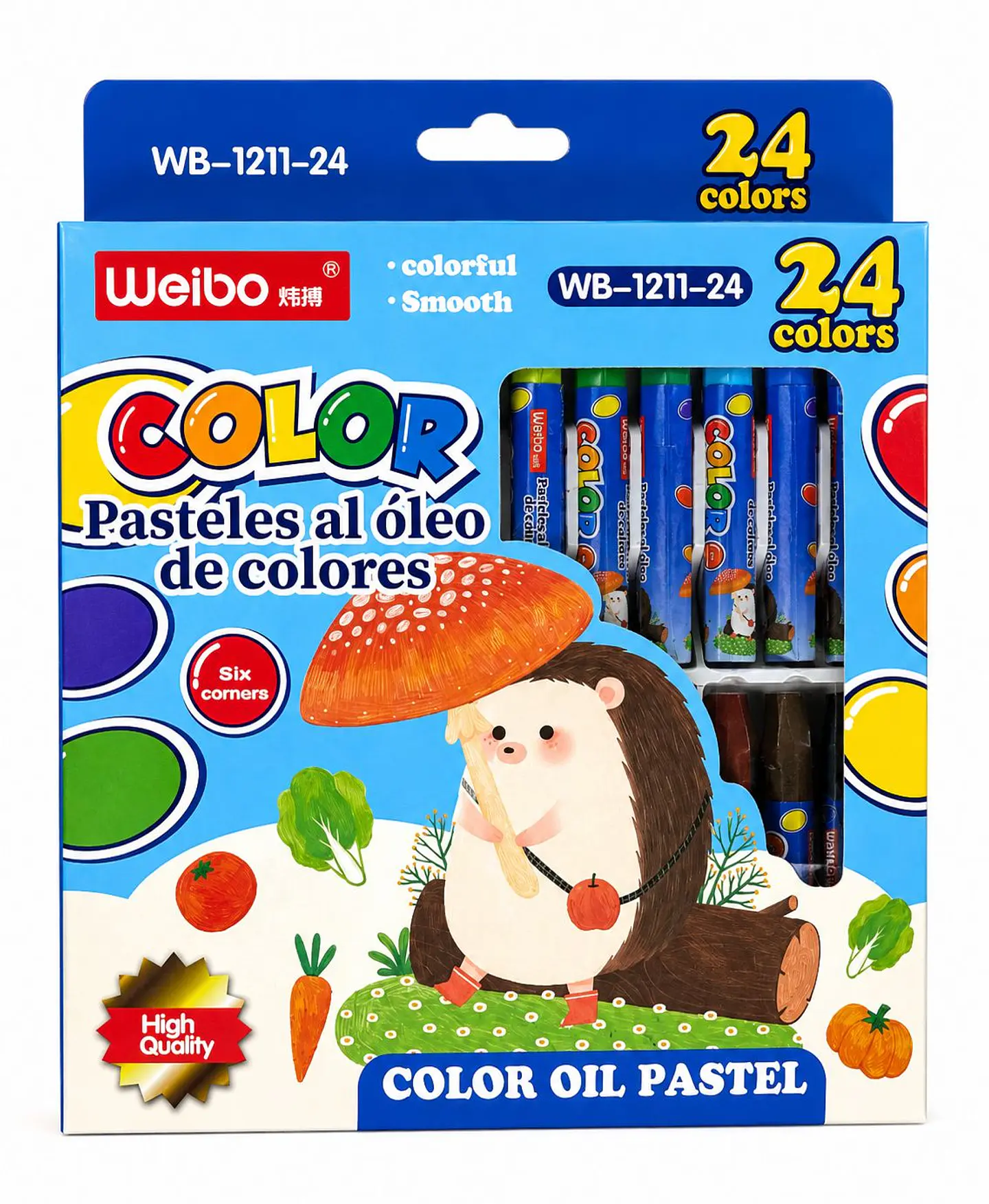 Pasteles al óleo de colores Weibo 1