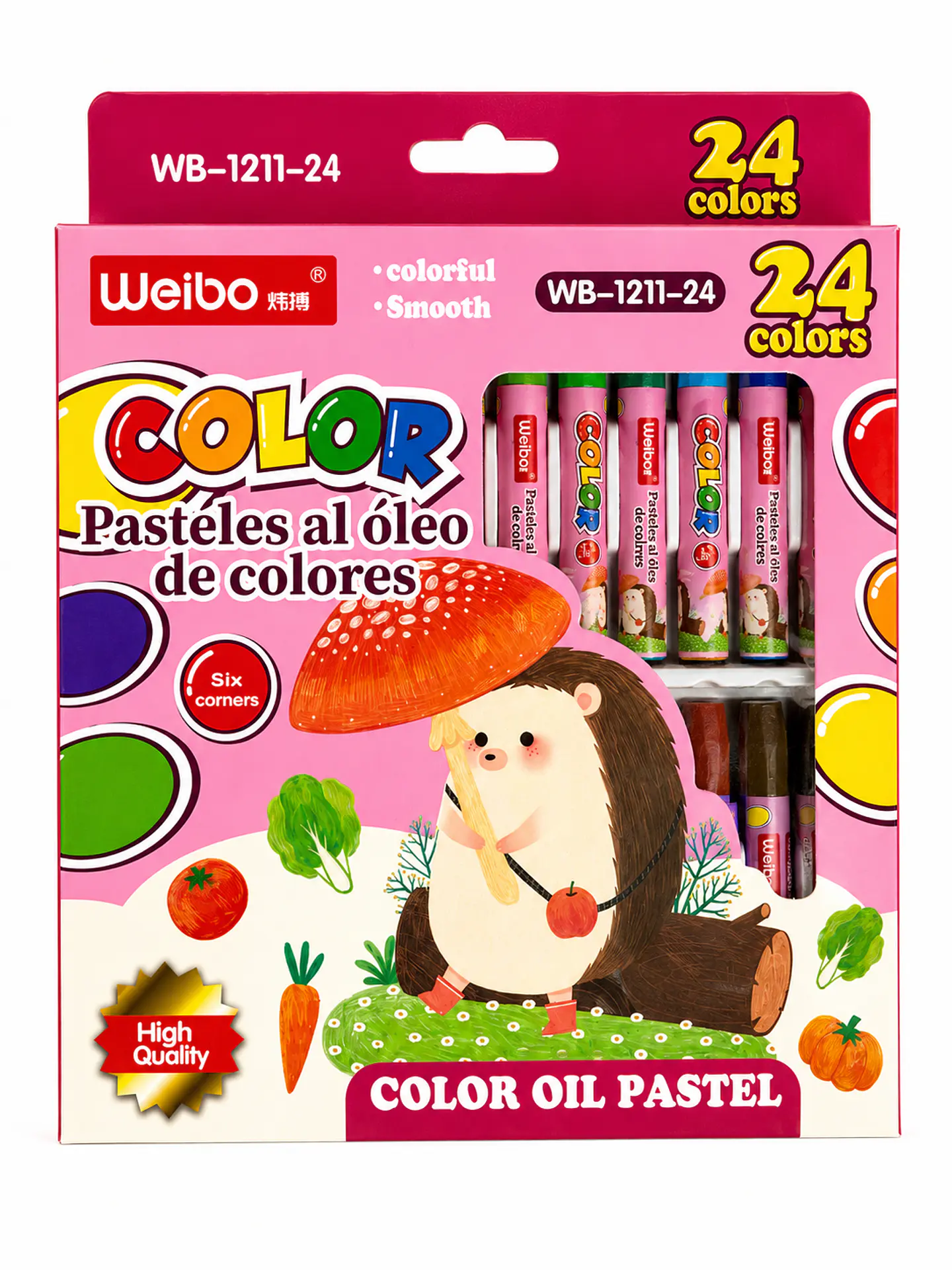 Pasteles al óleo de colores Weibo 3