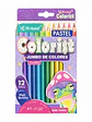  LÁPIZ COLOR JUMBO PASTEL * 12 Bertand  - Miniatura 2