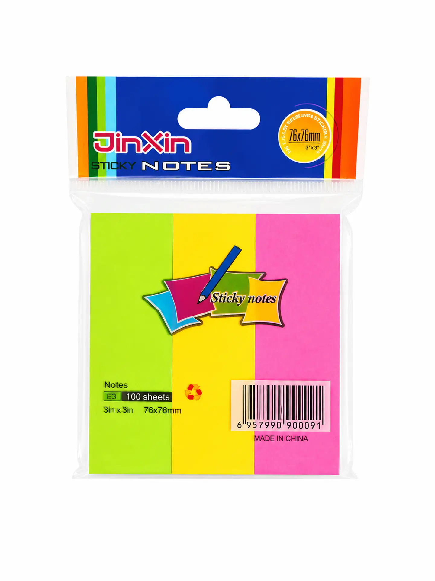 NOTAS ADHESIVAS 3 COLORES 1