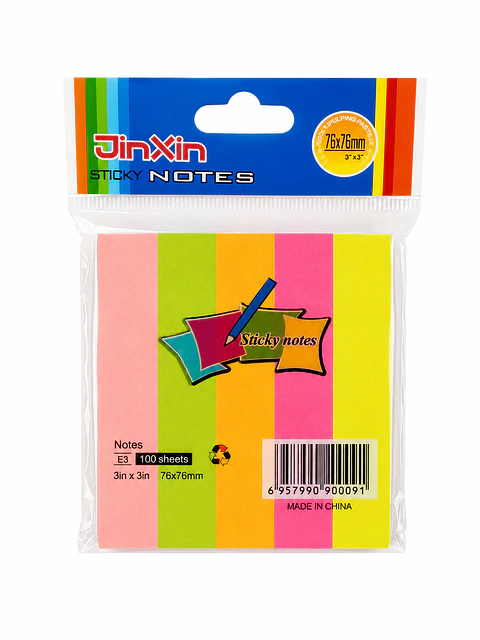NOTAS ADHESIVAS 5 COLORES