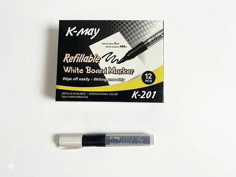 MARCADOR PARA TABLERO NEGRO RECARGABLE