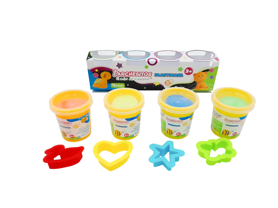 Plastimasa Parchesitos Surtida x 4 uds 1