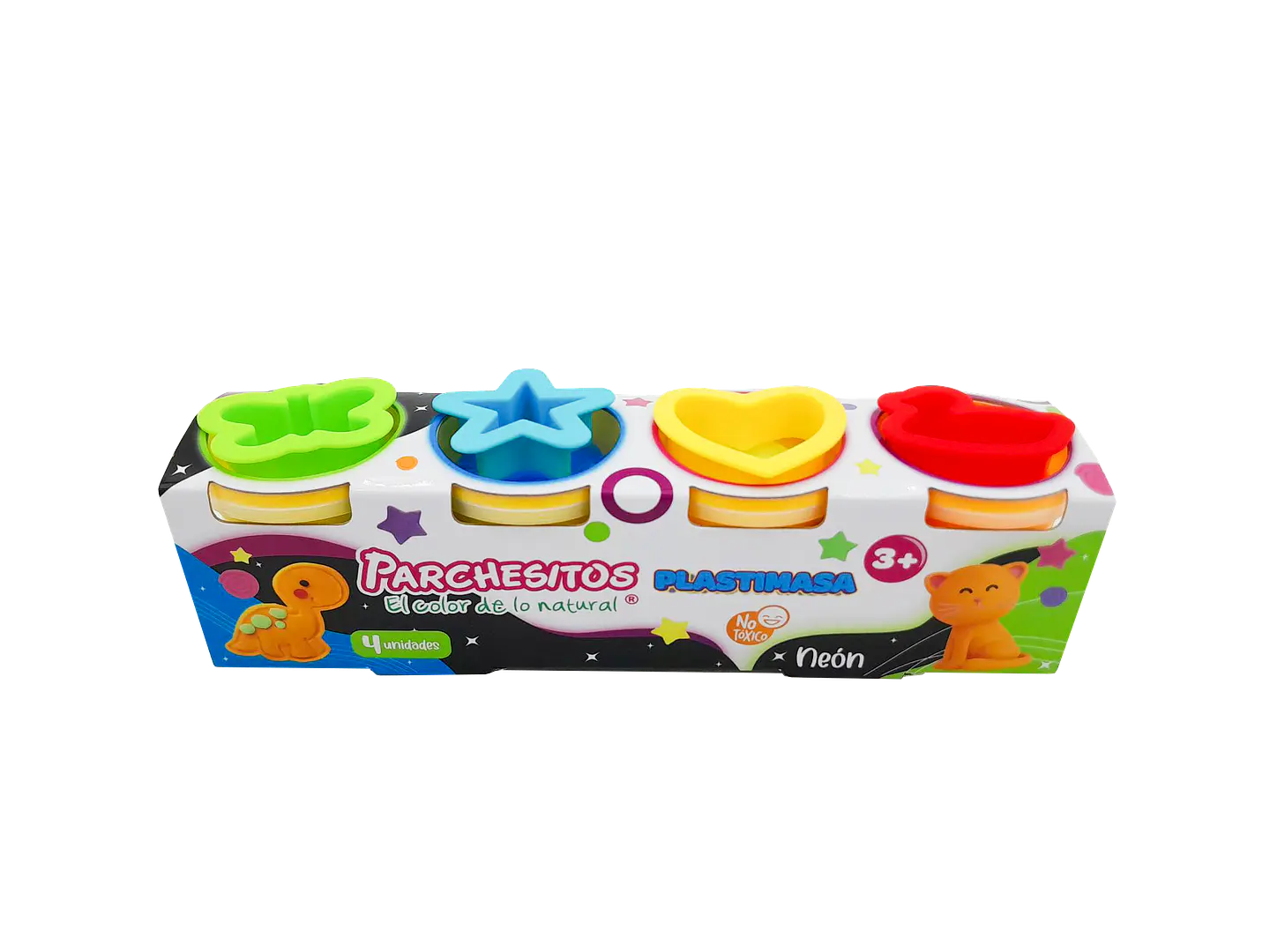Plastimasa Parchesitos Surtida x 4 uds 2