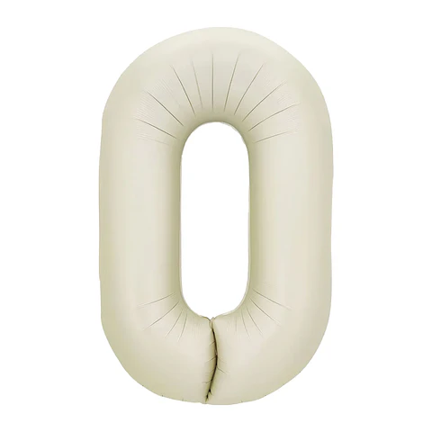GLOBO NÚMERO 0 DE 16 PULGADAS SEMPERTEX