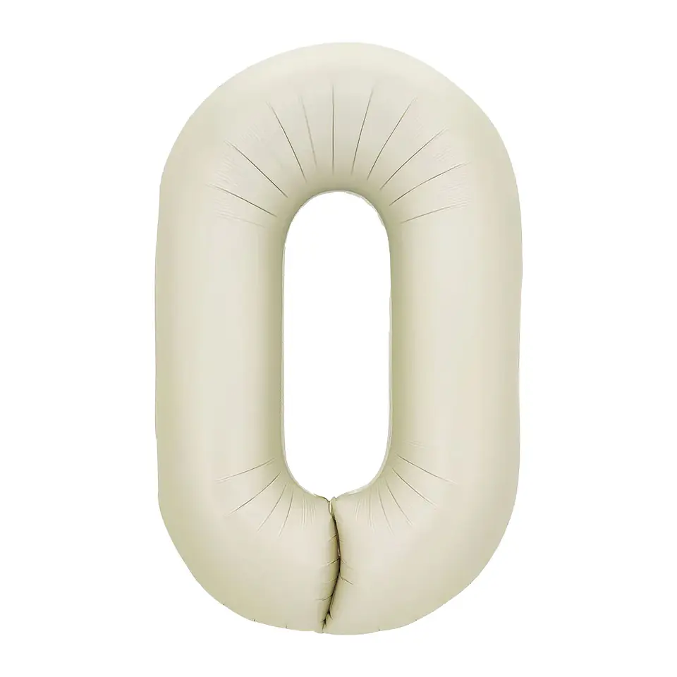 GLOBO NÚMERO 0 DE 16 PULGADAS SEMPERTEX 1