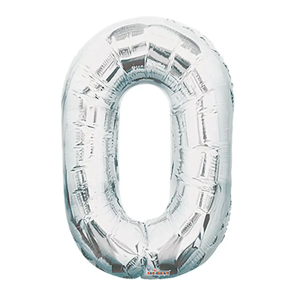 GLOBO NÚMERO 0 DE 16 PULGADAS SEMPERTEX 5