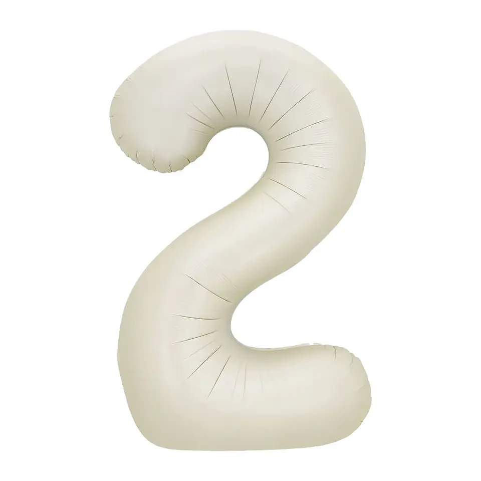 GLOBO NUMERO 2 DE 16 PULGADAS SEMPERTEX 1