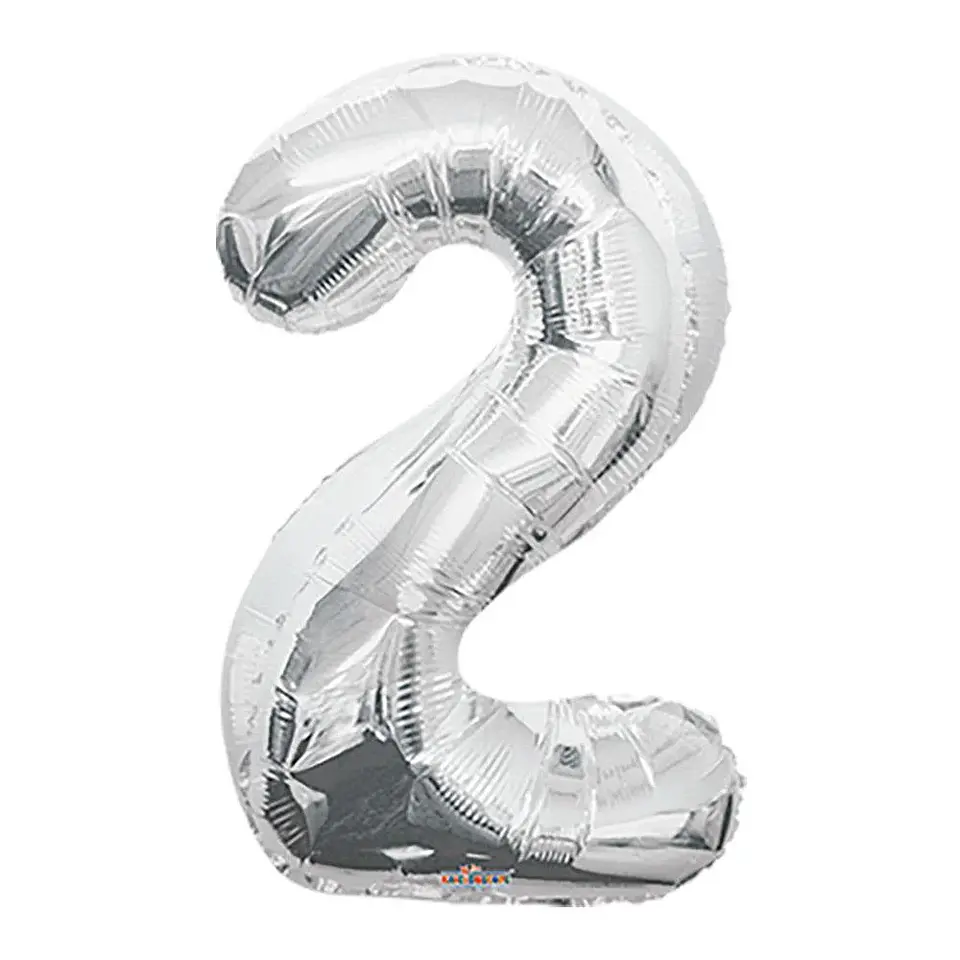 GLOBO NUMERO 2 DE 16 PULGADAS SEMPERTEX 5
