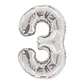 GLOBO NUMERO 3 DE 16 PULGADAS SEMPERTEX - Miniatura 5