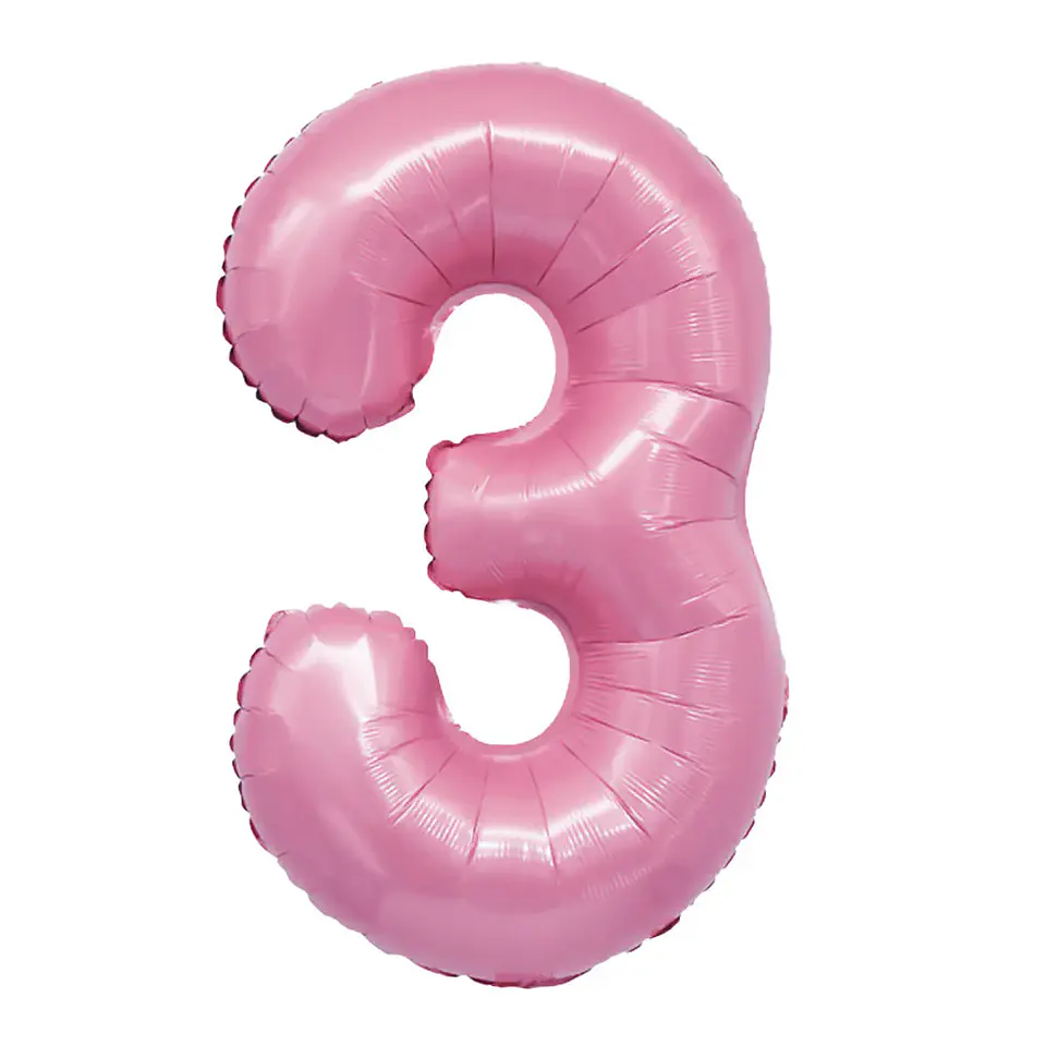 GLOBO NUMERO 3 DE 16 PULGADAS SEMPERTEX 6