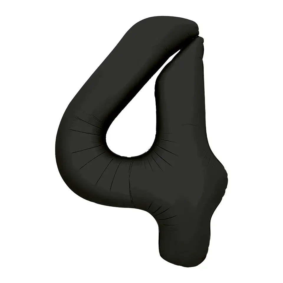 GLOBO NUMERO 4 DE 16 PULGADAS SEMPERTEX 4