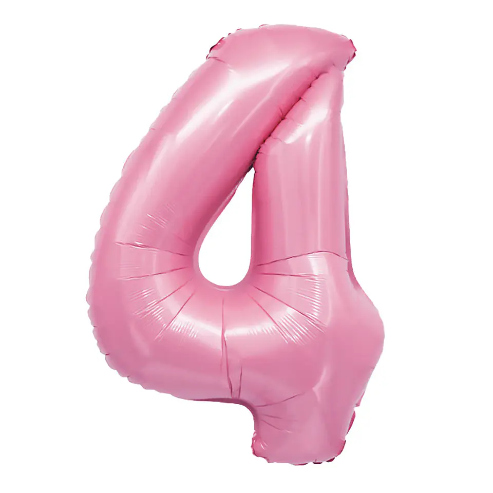 GLOBO NUMERO 4 DE 16 PULGADAS SEMPERTEX 6