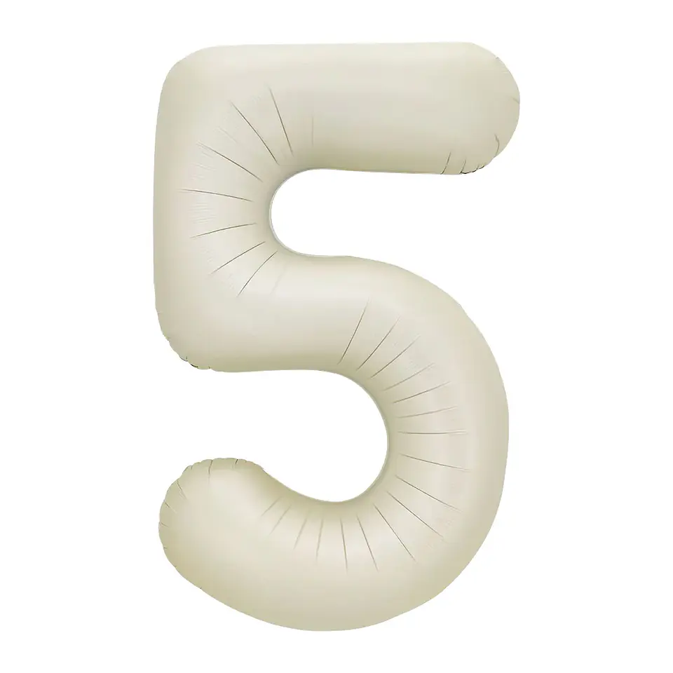 GLOBO NUMERO 5 DE 16 PULGADAS SEMPERTEX 1