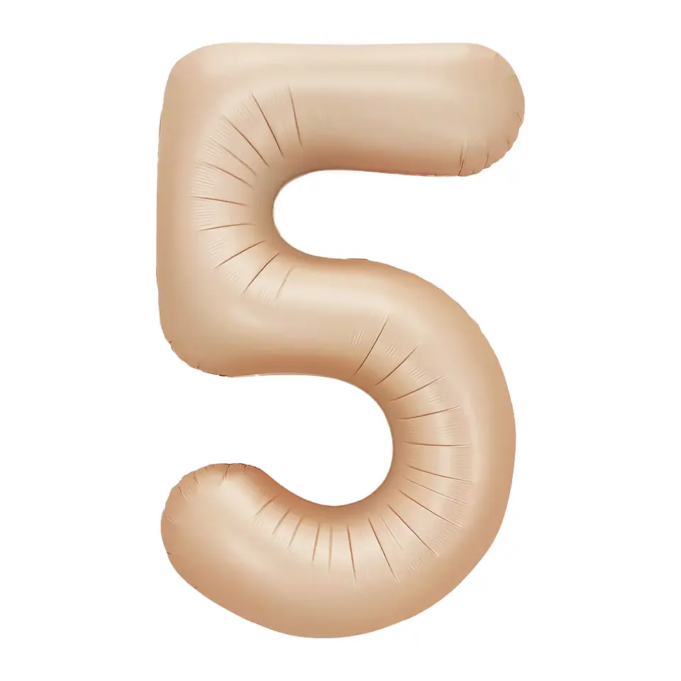 GLOBO NUMERO 5 DE 16 PULGADAS SEMPERTEX 2
