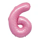 GLOBO NUMERO 6 DE 16 PULGADAS SEMPERTEX - Miniatura 6