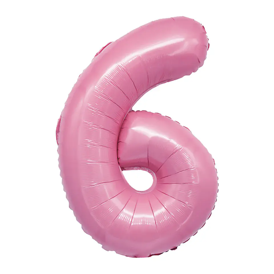 GLOBO NUMERO 6 DE 16 PULGADAS SEMPERTEX 6