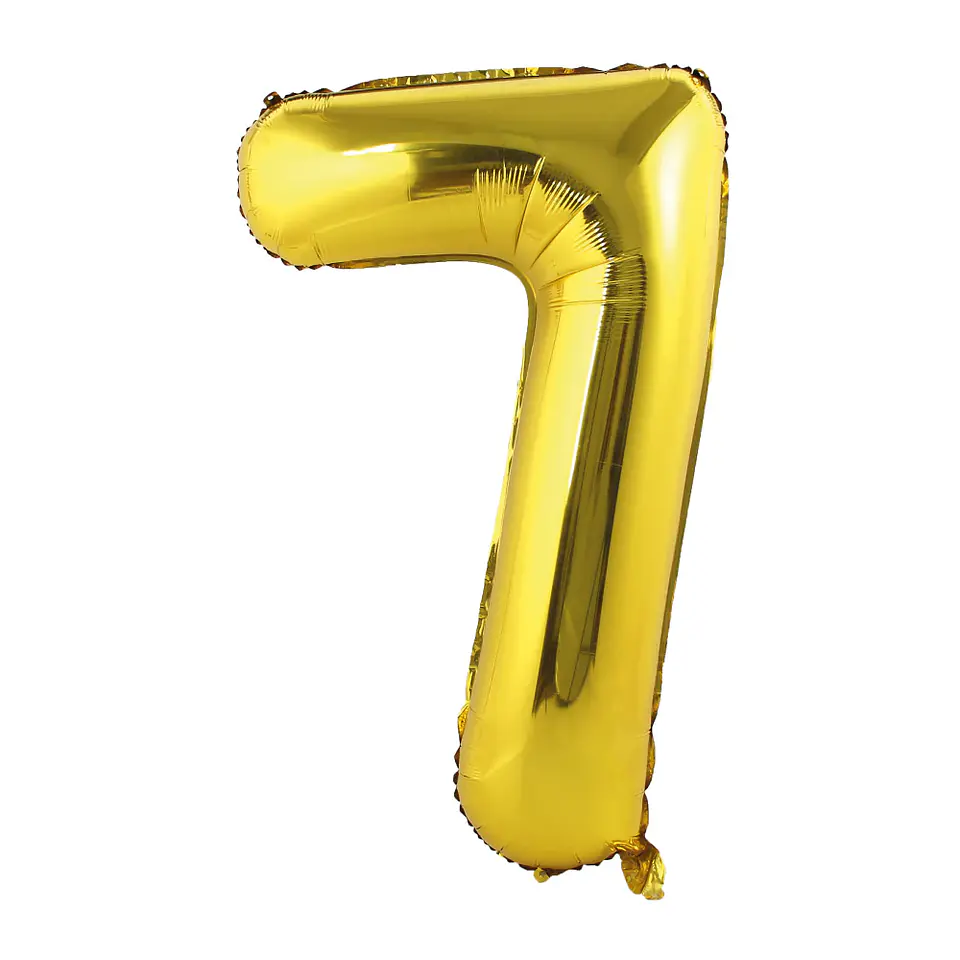 GLOBO NUMERO 7 DE 16 PULGADAS SEMPERTEX 3