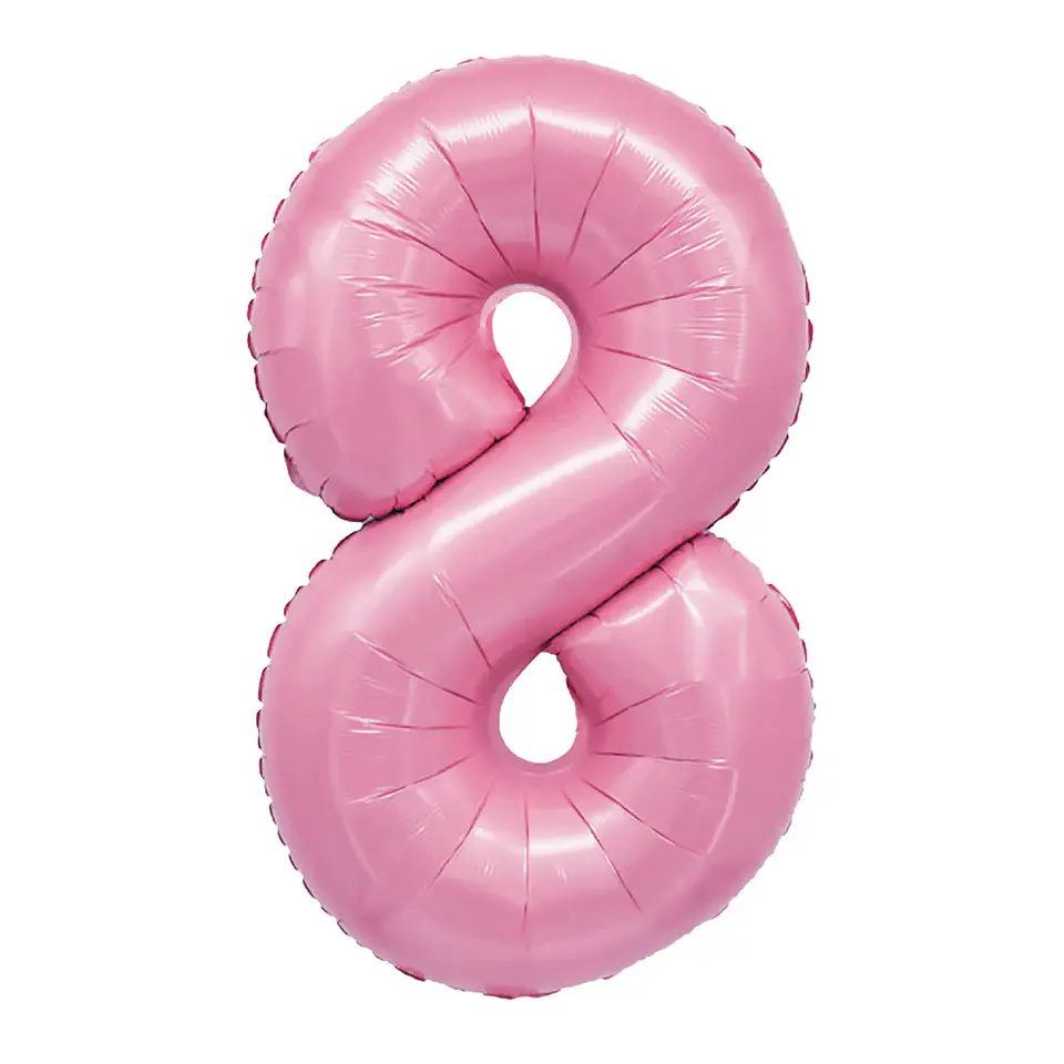GLOBO NUMERO 8 DE 16 PULGADAS SEMPERTEX 6
