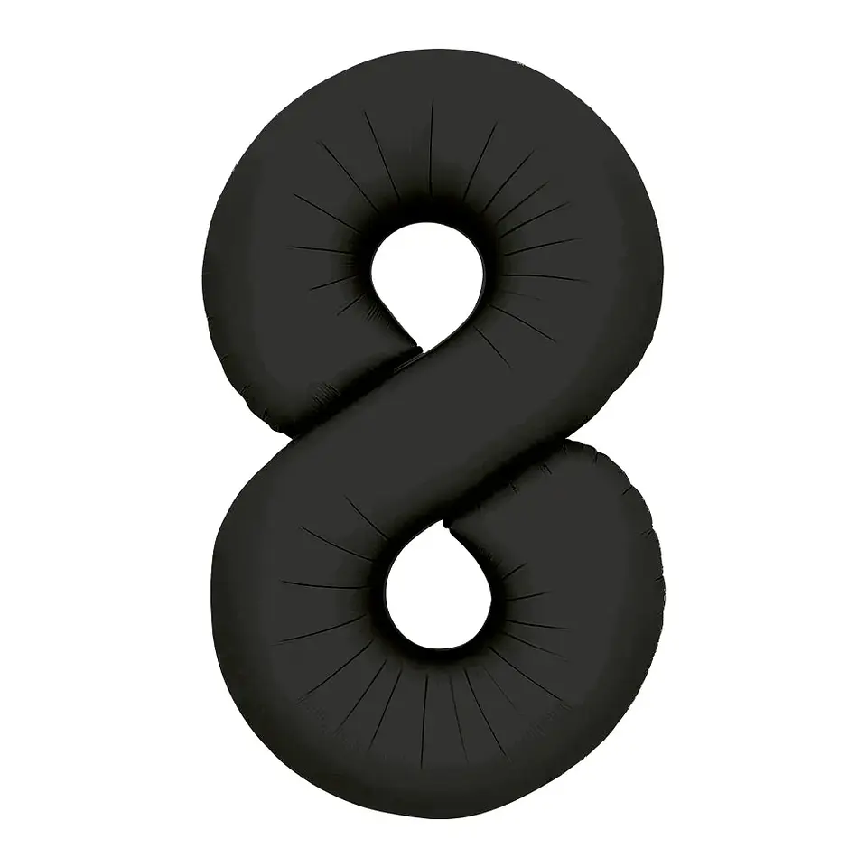 GLOBO NUMERO 8 DE 16 PULGADAS SEMPERTEX 4