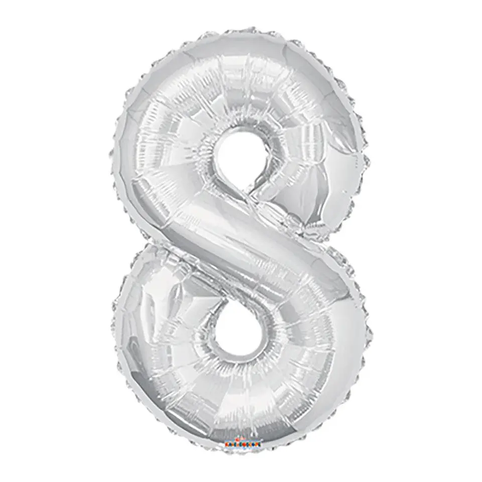 GLOBO NUMERO 8 DE 16 PULGADAS SEMPERTEX 5