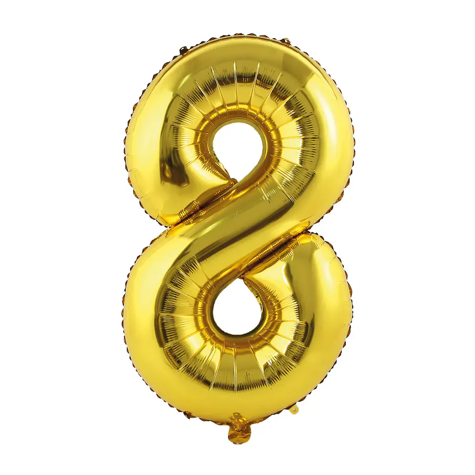 GLOBO NUMERO 8 DE 16 PULGADAS SEMPERTEX 2