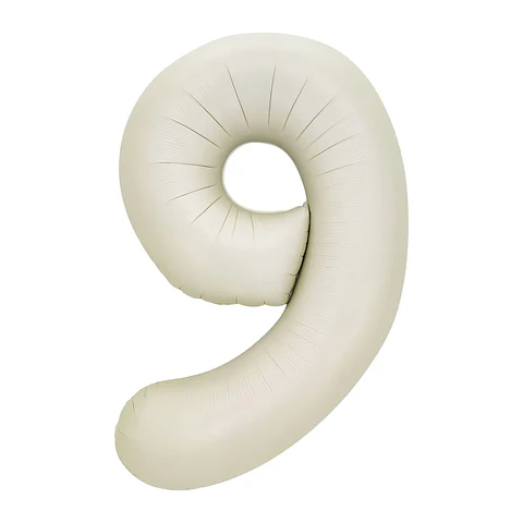 GLOBO NUMERO 9 DE 16 PULGADAS SEMPERTEX