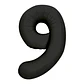GLOBO NUMERO 9 DE 16 PULGADAS SEMPERTEX - Miniatura 4