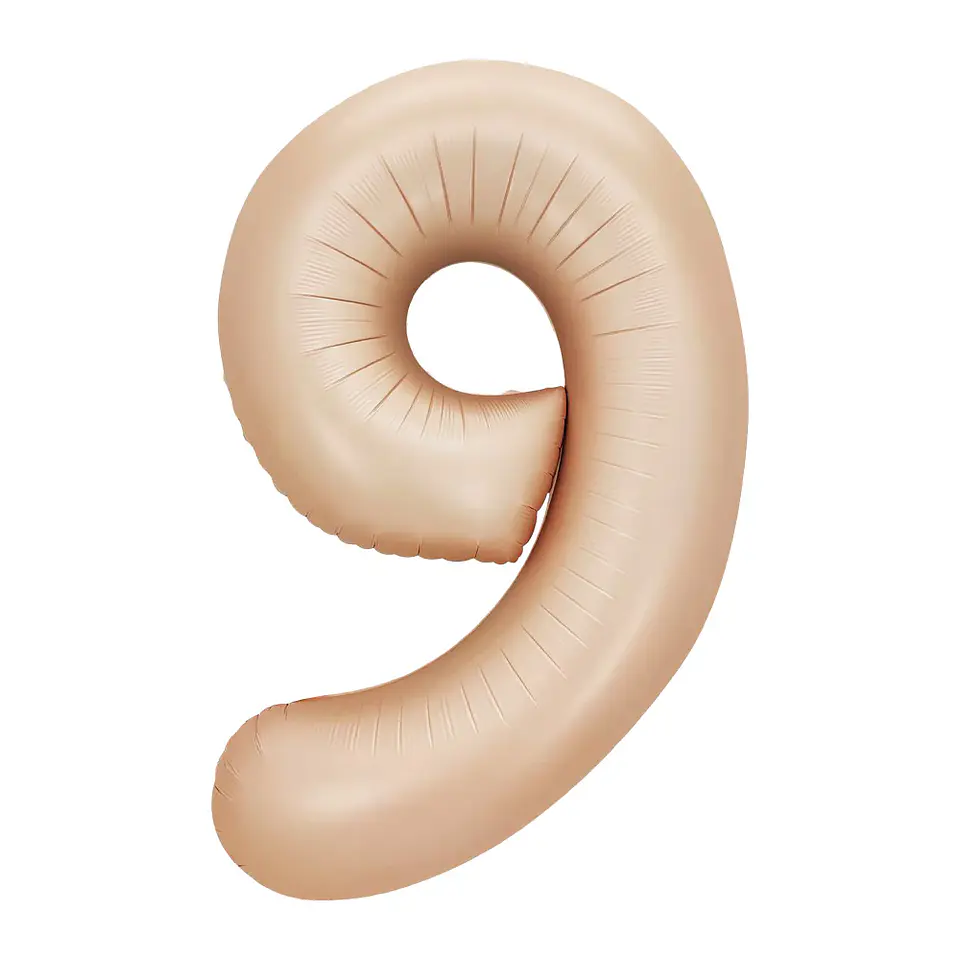 GLOBO NUMERO 9 DE 16 PULGADAS SEMPERTEX 3