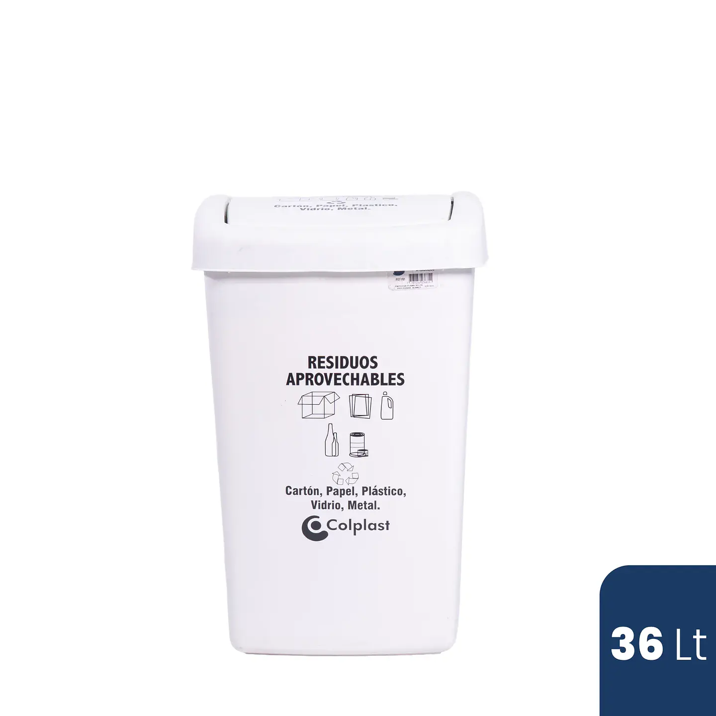 PAPELERA PLANA 36 LITROS 1