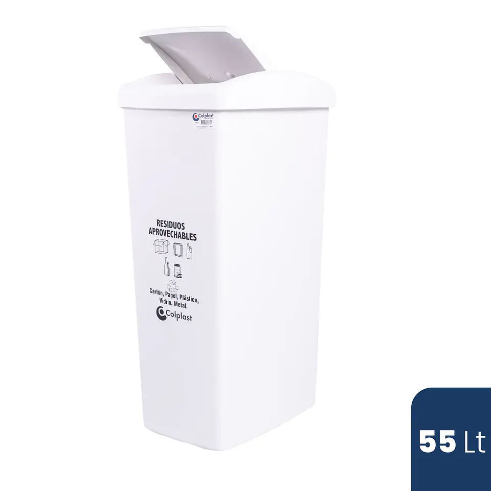 PAPELERA PLANA 55 LITROS  3