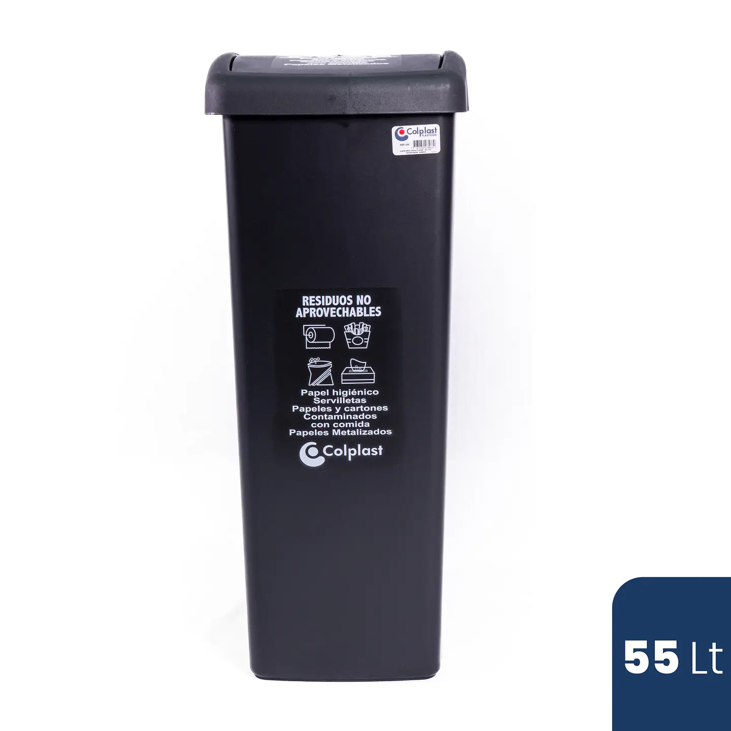 PAPELERA PLANA 55 LITROS  4