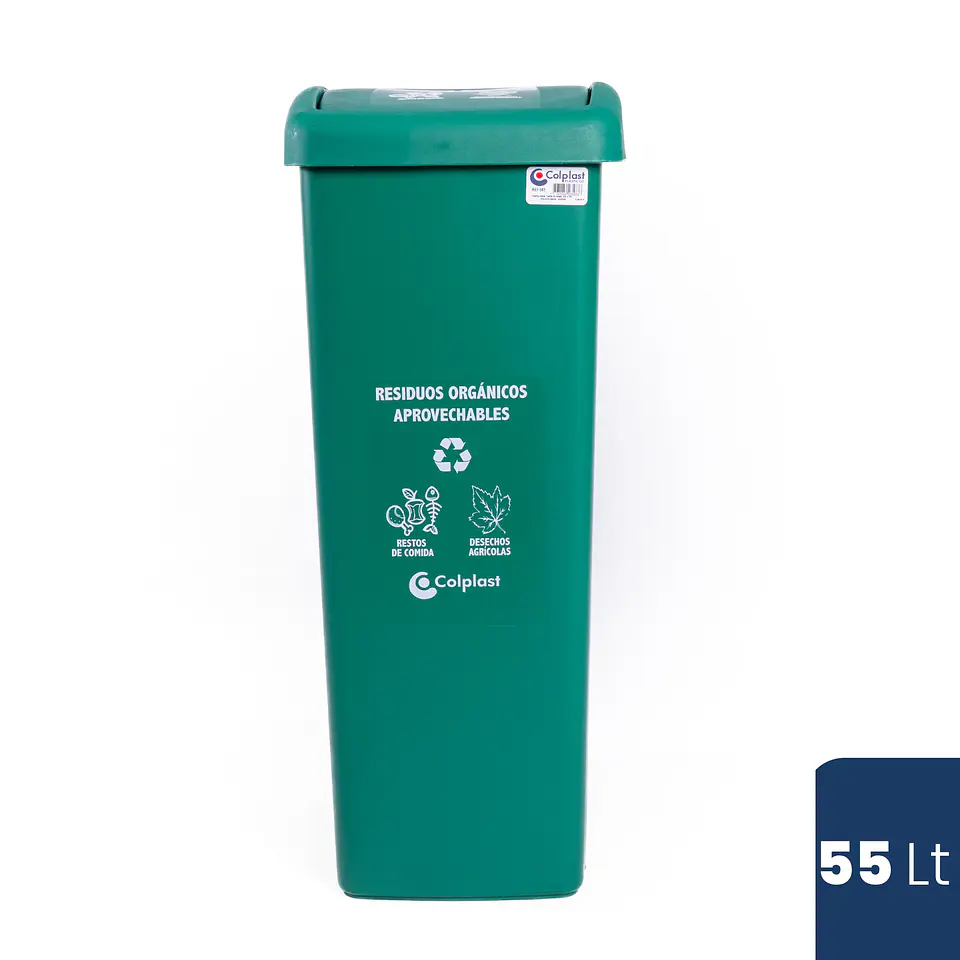 PAPELERA PLANA 55 LITROS  7
