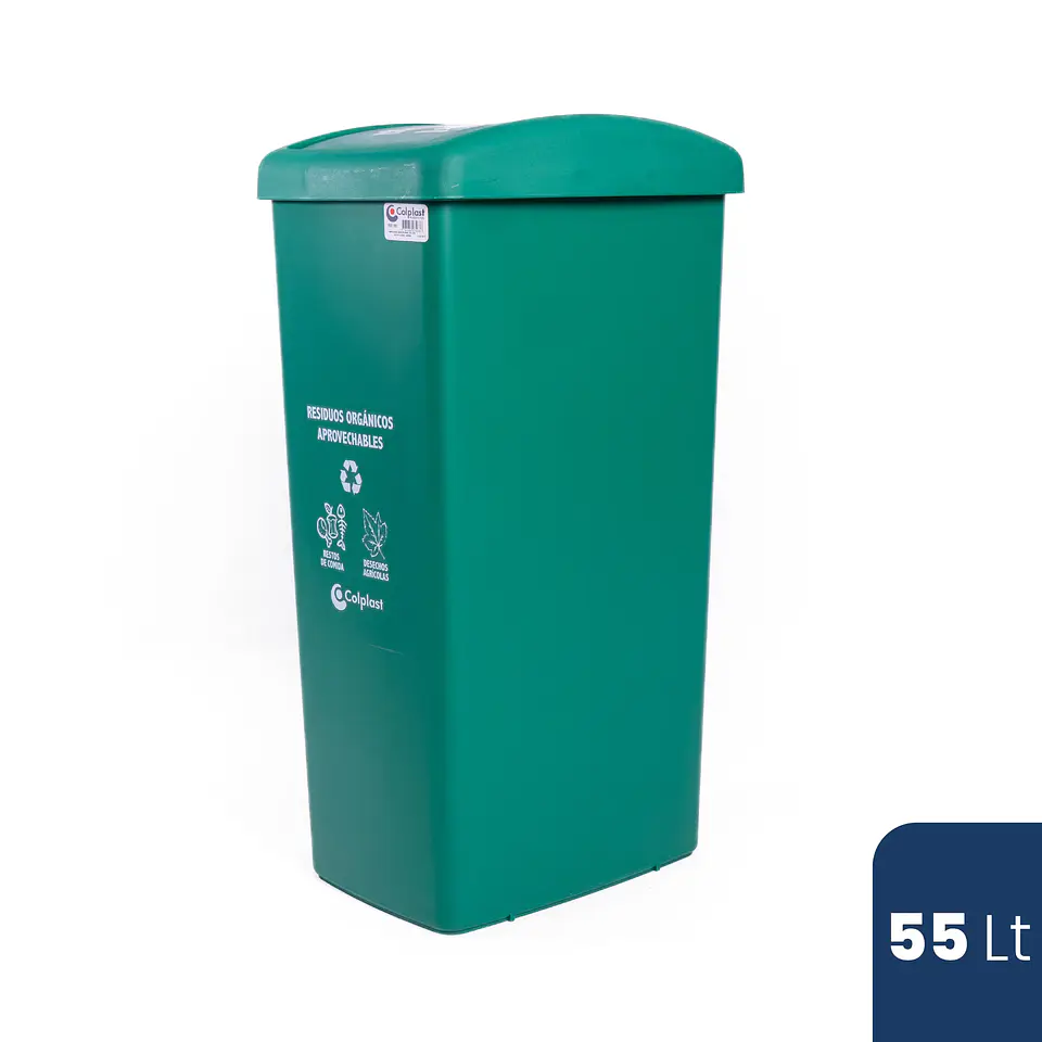PAPELERA PLANA 55 LITROS  8