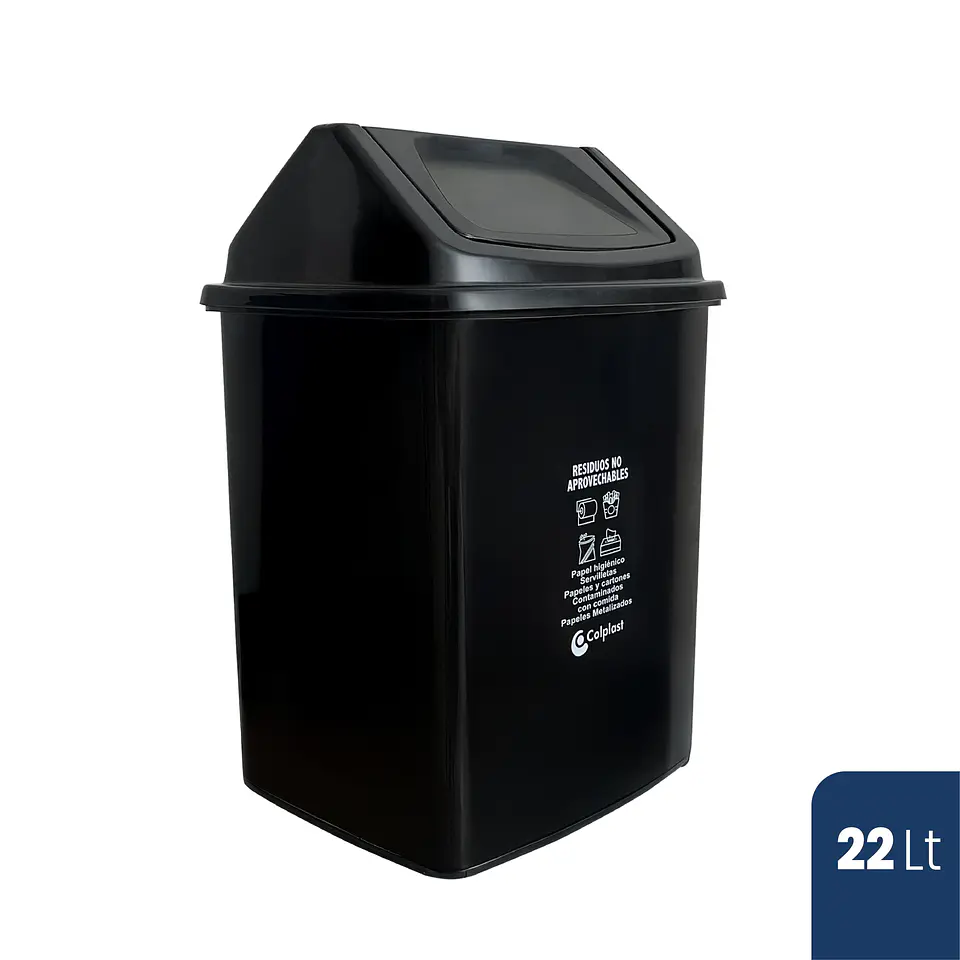 PAPELERA VAIVEN 22 LITROS 2