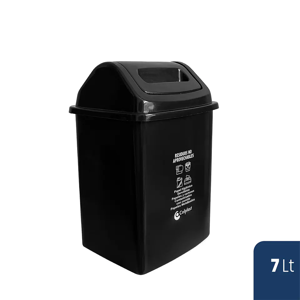 PAPELERA VAIVEN 7 LITROS 2