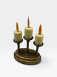 CANDELABRO 3 VELAS  - Miniatura 2