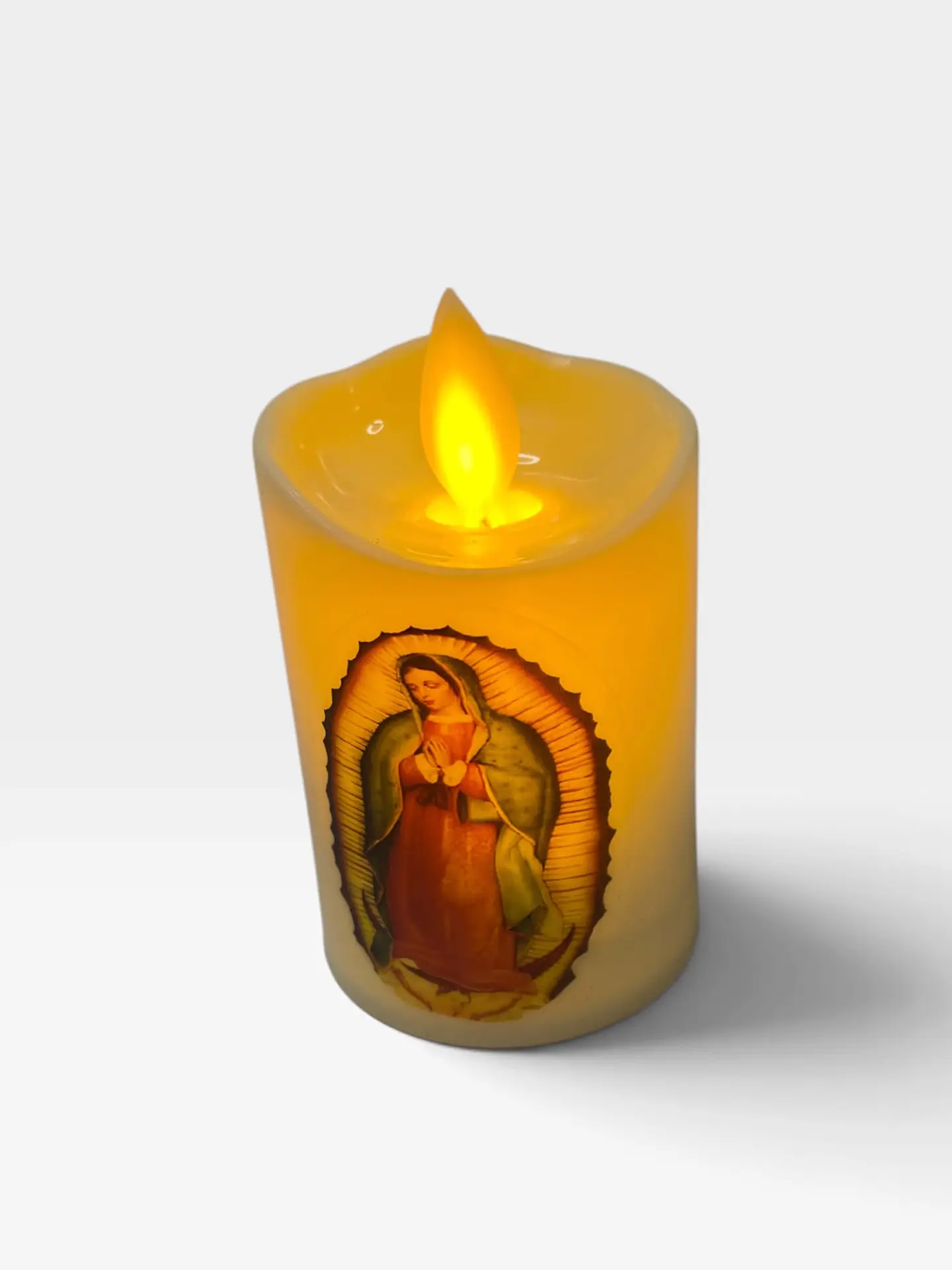VELA CON IMAGENES SANTOS RELIGIOSAS 1