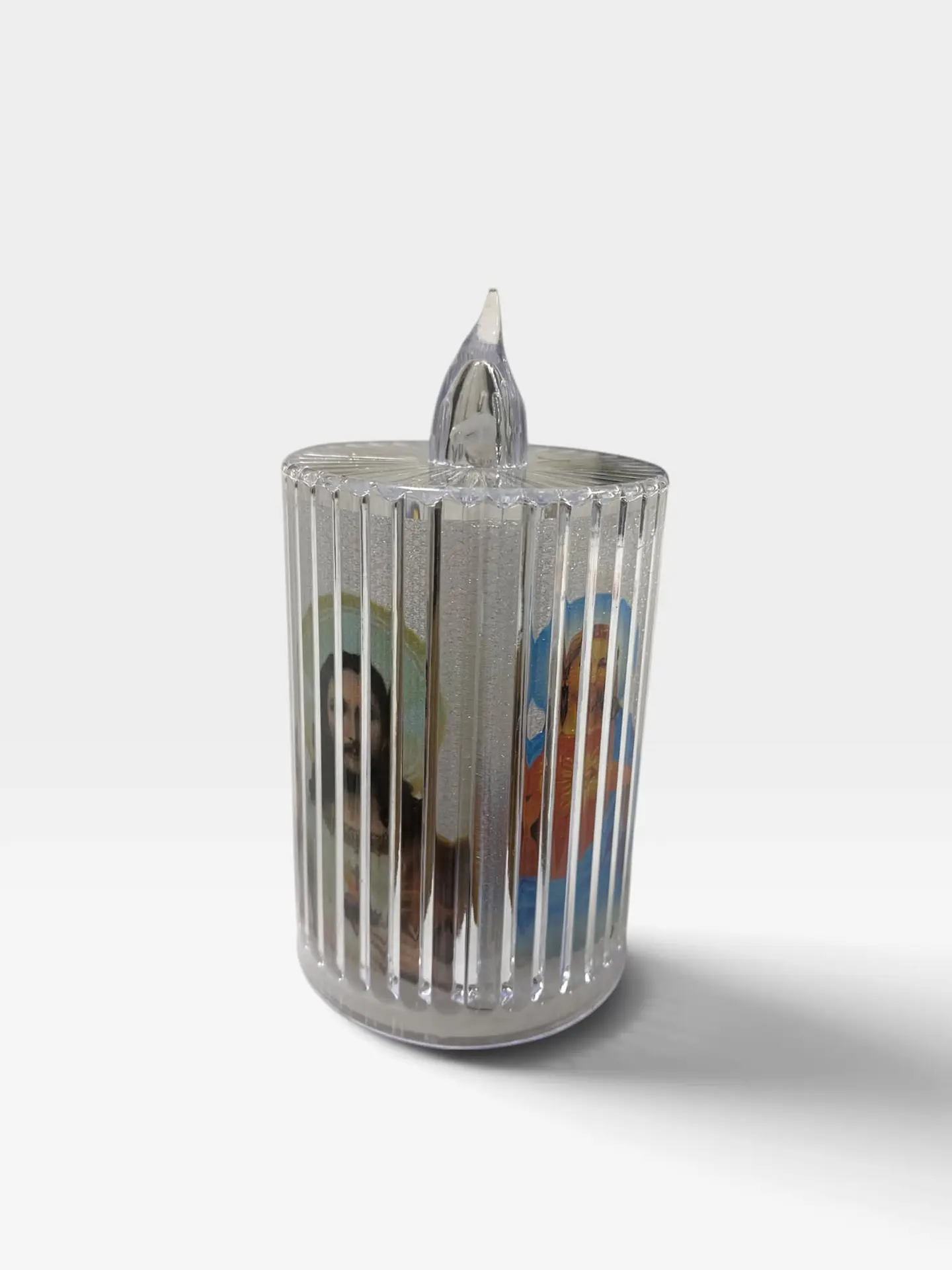 VELA CON LUZ LED CANDLE LIGHT SANTOS RELIGIOSAS 3
