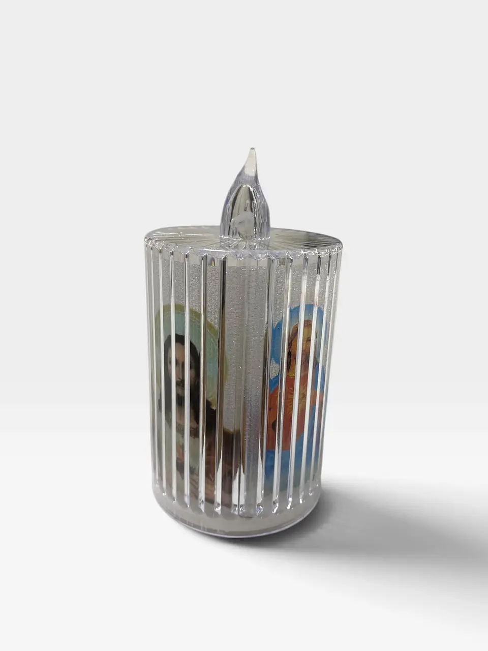 VELA CON LUZ LED CANDLE LIGHT SANTOS RELIGIOSAS 3