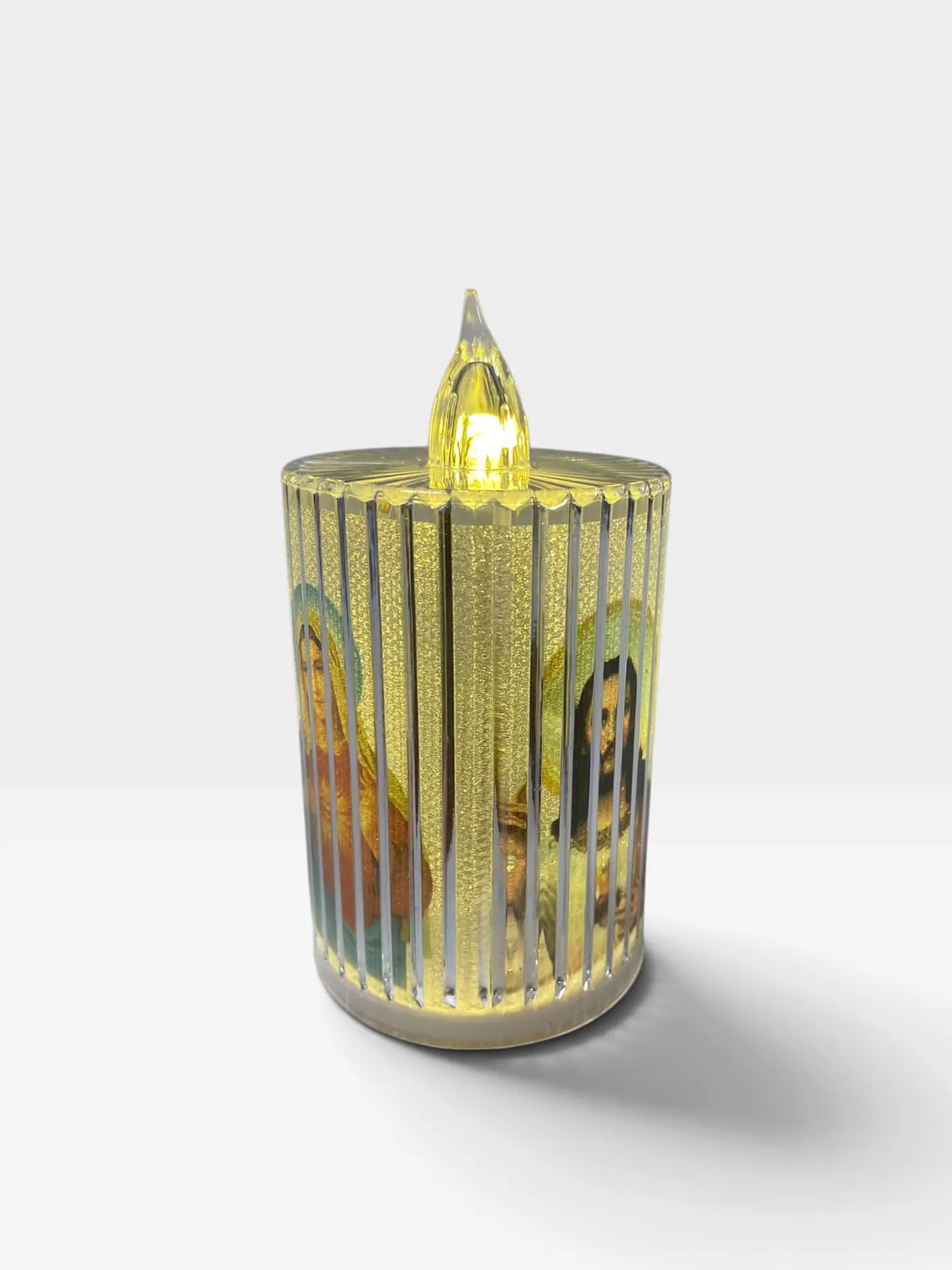 VELA CON LUZ LED CANDLE LIGHT SANTOS RELIGIOSAS 1