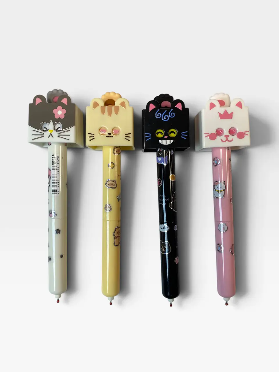  LAPICEROS GEL RETRACTIL GATO EXPRESIONES 1