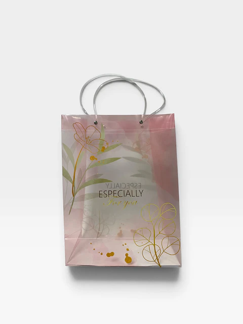 BOLSA REGALO TRANSPARENTE MEDIANA
